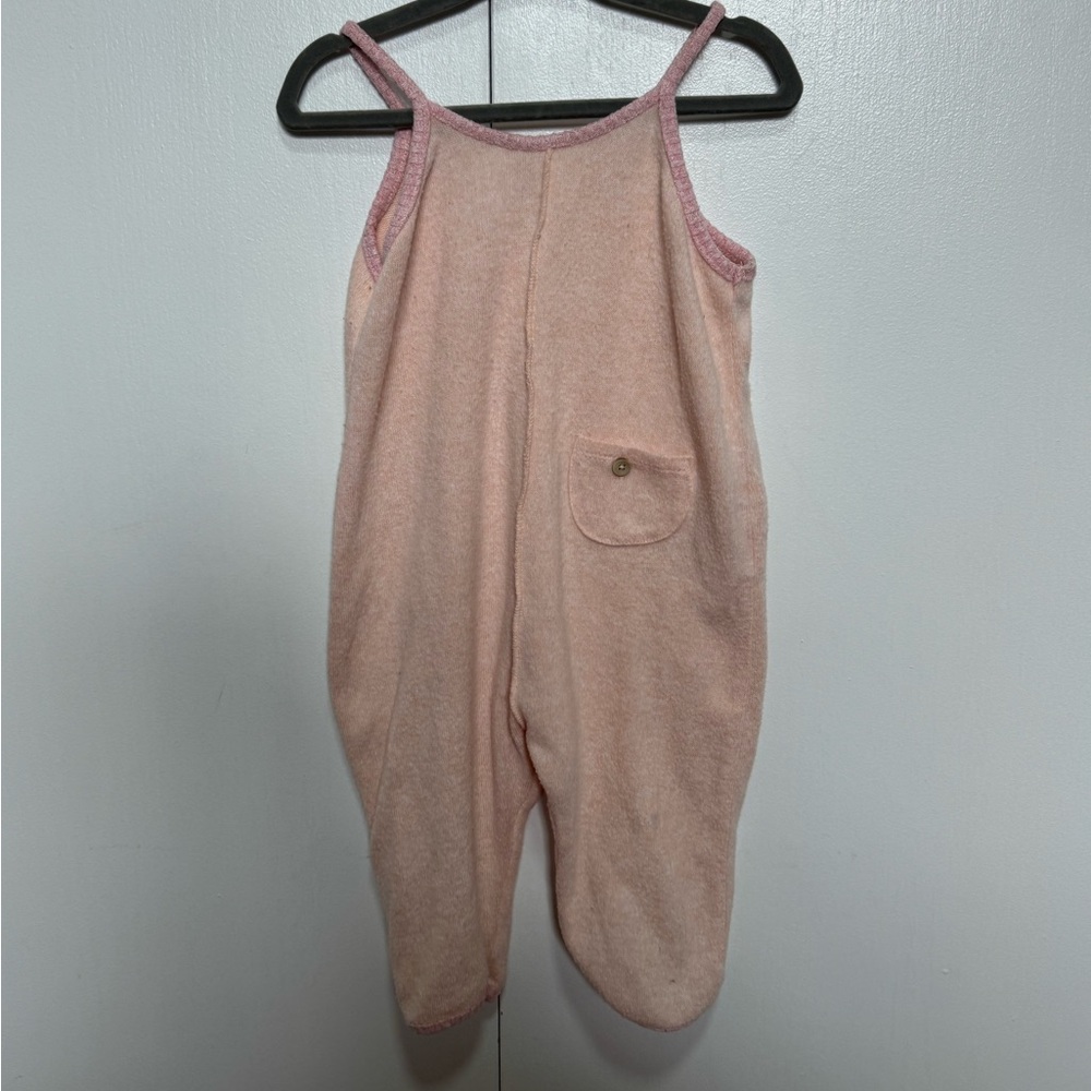 Zara Soft Pink and Cream Baby Romper